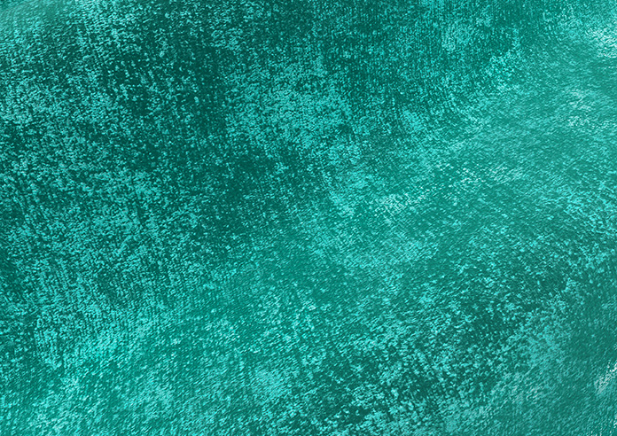 Caen Chenille, Aqua - Twist&Fit Roman Blind - Image 4